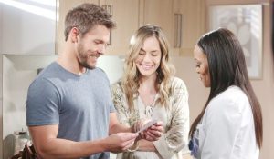 Beautiful: Liam e Hope ricevono una bella notizia dal ginecologo