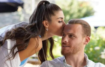 Kerem Bursin e le parole al miele su Hande Ercel a Verissimo