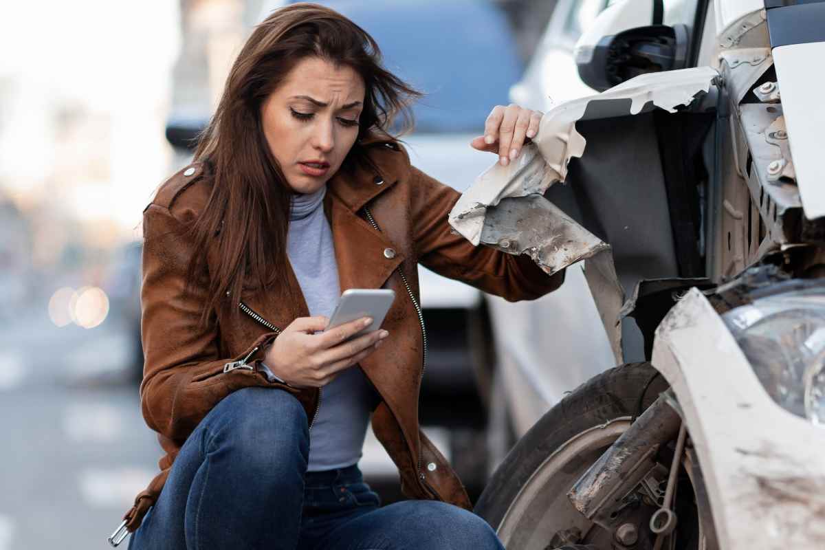 incidente auto dash cam