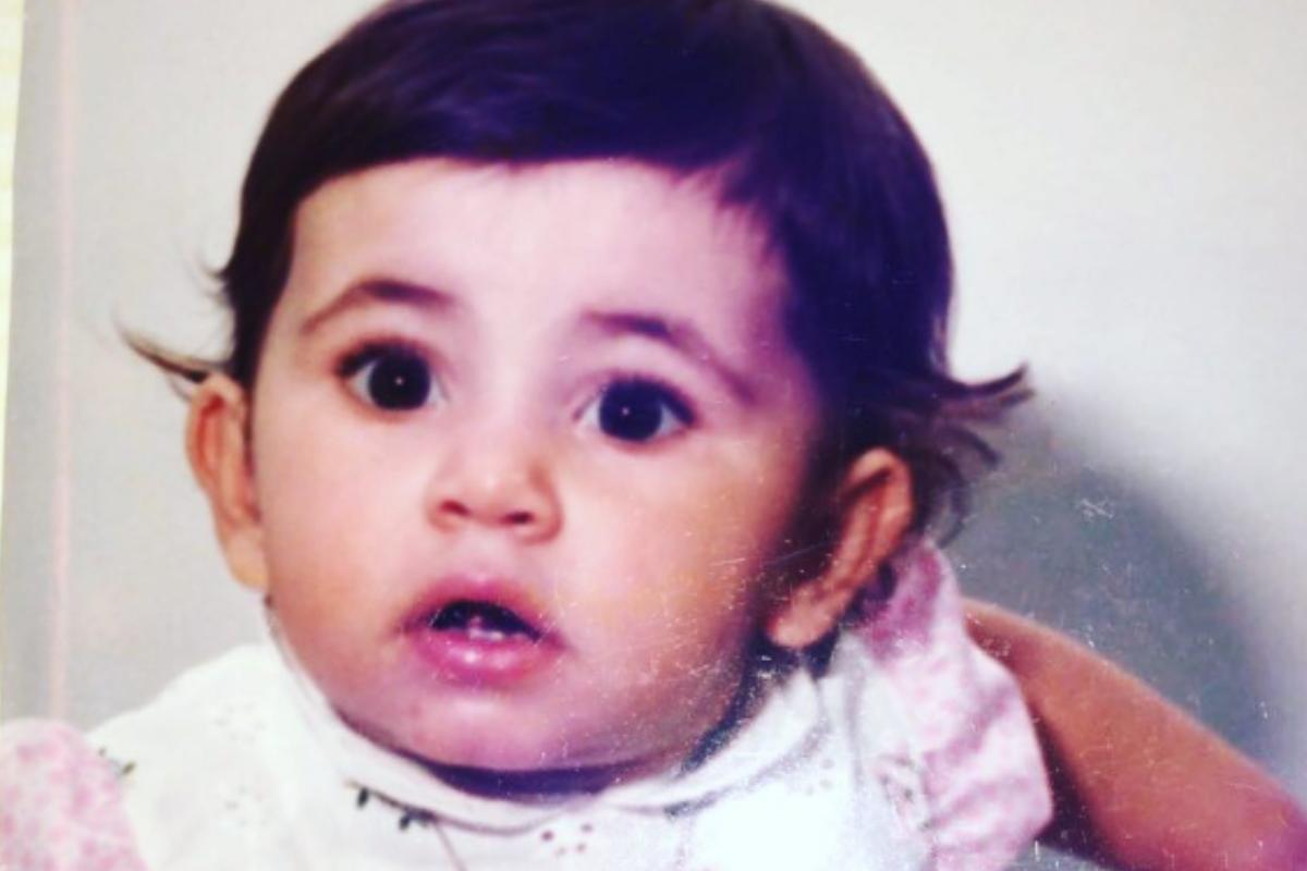 sara di vaira da bambina