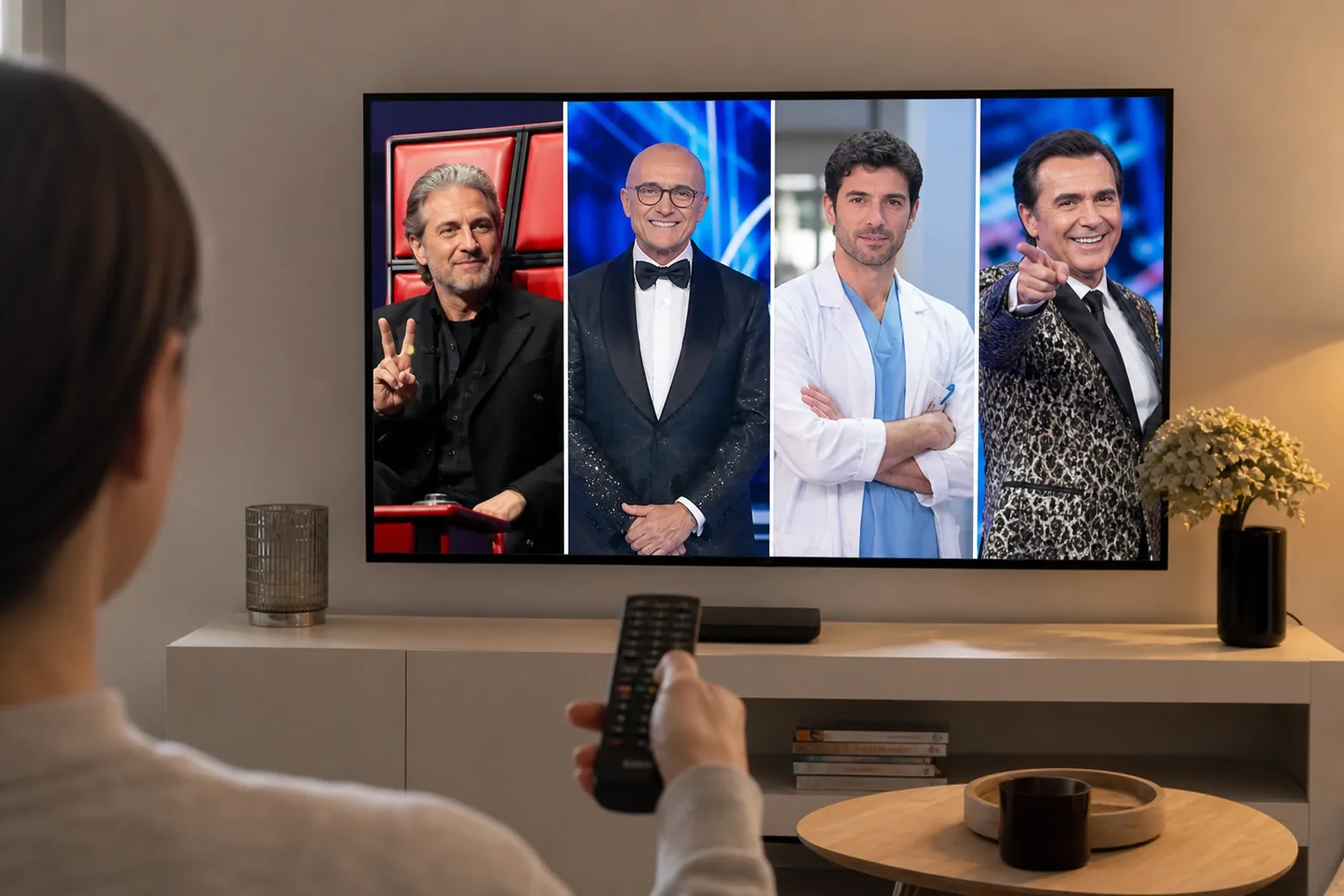 Ascolti tv: The Voice Senior batte il Grande Fratello Vip, Doc domina il giovedì